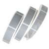 Scratch Off Stickers 1000pcs/roll Scratch Off Sticker Gray for Postcard Cover Stationery Message Wedding Game Sticker 1 Roll