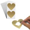 Scratch Off Stickers 200pcs Love Scratch Card Stickers Self Adhesive Coating Wedding Gifts DIY Postcards Campus Layout Multi Scene Decoration Material