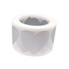 Scratch Off Stickers 2 Rolls 300pcs/roll 30x35mm Scratch Off Sticker Love Heart Party Label for Secret Code Cover Home Game Wedding Message