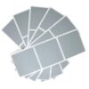 Scratch Off Stickers 300pcs 40mm Square Scratch Off Sticker Rose Gold Grey for Adhesive Stickers Party Activity Stickers