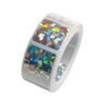 Scratch Off Stickers 500Pcs Scratch Off Stickers 20 * 20mm Square Diamond Laser Color Metallic Hologram Game Scratch Sticker Wedding Card