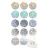 Scratch Off Stickers 600pcs 1inch Round Scratch Off Sticker Label for Postcard Cover Stationery Message Game Stickers