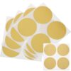 Scratch Off Stickers 600pcs Scratch Off Stickers Round Adhesive Paper DIY Labels for Party Games Birthday Wedding Kids Reward Lottery Game Props