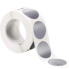 Scratch Off Stickers 8 Rolls 300Pcs/roll Per WAD Silver Scratch Off Stickers Round Shape Labels Sticker DIY Handmade for Game Scratch Sticker Labels Stationery