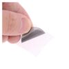 Scratch Off Stickers 8 Rolls Labels Tickets Promotional Games Toys 2.5cm Round PVC Silver for DIY