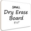 SCRIBBLEDO 5x7 Small Dry Erase Board, Mini Whiteboard for Students and Kids
