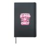 Scrolling For K-Pop Only Funny Korean Pop Music Lover Hardcover Journal, Black