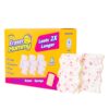 Scrub Daddy Eraser Mommy Sponges 45x - Water-Activated Cleaning Sponge with FlexTexture Scrubbing Gems - 3-in-1 Erase, Scrub, Wipe Tool for Walls, Doors, Baseboards, Hard Surfaces (6 Count)
