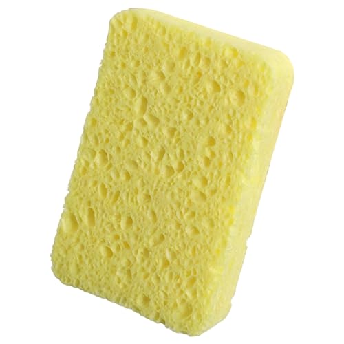 Scrub Sponge, Cleaning Water Absorbent Dish Scrubber, Non Scratch Kitchen Sponge Pad for Pot, Pan, Tile, Window, Mirror, Assorted Sizes, Easy Grip, Flexible for Daily Kitchen Cleaning