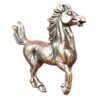 Sculpture Galloping Brass Vintage Collectibles,Decorative Horse Statues | for Cars Home School Offices Cafes Bookstores Living Room Display Bedside Festival Bookshelf