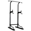 SDdPulse Fitness Indoor Horizontal Bar Home Pull-up Equipment Abdominal Curling Equipment Home Equipment Load-Bearing 250kg Dip Stands,Black-60x60x185cm