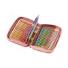 SDREYKUF 50 Colour Pencils Drawing Set Colouring Student Light Art Brushes