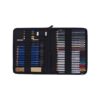 SDREYKUF 51 Pieces Sketching Coloured Pencils Set Pastel Stick Art Painting Water Soluble