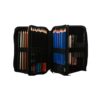 SDREYKUF 73 Pieces Colour Pencil Sketch Set Drawing Stationery Water Soluble Coloured Pencils