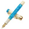 SDREYKUF Resin Fountain Pen Clip F/nib Beautiful Pens for Student Gifts Office Writing
