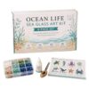 Sea Glass Art Kits,sea Glass, Animal Painting Handmade Decor