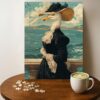 Seagull Lady Animal Jigsaw Puzzle - 500 Pieces Wooden Puzzle for Adults, Wall Art Gift, Finished Size: 20 x 15 Inch
