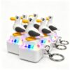 Seagull Mine Button Keychain, Rechargeable Mechanical Keyboard Fidget Clicker, Portable Stress Relief Desk Toy for Adults (6-Pcs)