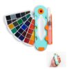 SEAMIART 40 Colors Watercolor Paint Set Portable Mini Travel Watercolor Kit