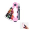 SEAMIART Mini Watercolor Paint Set Travel Watercolor Kit w Water Brush