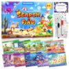 Search and Find Books for Kids Ages 3-5; Road Trip Activities for Ages 4-8, 24 Themes Activity Book with 2 Dry Erase Markers