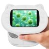 SEEKID Kids Microscope,1000X Handheld Digital Microscope (White)