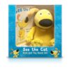 See the Cat Book and Toy Boxed Set: (Gift Set with Dog Plush Stuffed Animal and Humorous Read-Aloud Book for Children Ages 4-8)