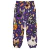 Selerdon Boys Athletic Jogger Halloween Dog Party Sweatpants Multicoloured