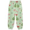 Selerdon Kids Sweatpants Gingerbread Tree Candy Jogger Pant Multicoloured