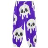 Selerdon Kids Sweatpants Skull Purples Melt Jogger Pant
