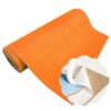 Self Adhesive Cork Roll 8mm, Frameless Cork Sheet for DIY Crafts, Coasters & Drawer Liners, Bulletin Board for Wall Decor Orange Yellow Blue Grey Green