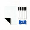Self Adhesive Dry Erase Whiteboard Sheet 16.5×11.6 Inch（42 * 29.7cm）