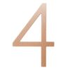 Self Adhesive Signs Stickers, House Letters And Numbers For Outside