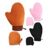 Self Tanning Mitt Reusable Machine Washable Flocking Portable