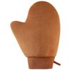 Self Tanning Mitt, Self Tanner Applicator for Flawless Double Sided Tanner Mitt Elastic Wrist Tanning Gloves Fake Tan Mit with Thumb for Foam, Mousse, Gradual Lotion, & Drops，Brown