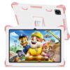 Semeakoko 10 Inch Android 15 Kids Tablet, 10GB RAM 64GB ROM, 6000mAh Battery, Parental Control, Iwawa Educational Learning Apps, Tablet for Kids 3-7(Pink)