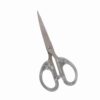 Semme Craft Scissors with Clear Frosted Handle Comfortable Grip Portable Fabric Scissors for Students Teachers Office Staff Stylish Transparent Design
