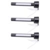SENECESLI Compact Portable Swimming Pool Thermometer Wide Temperature Range Tub Water Thermometer for Hot Tubs Hot Springs 3PCS Black