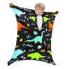 Sensory Sock, Small, 3-5 Years, Cute Dinosaur Sensory Full Body Sock for Autistic Kids to Relieve Stress and Focus Relaxing Sensory Compression Body Sack for Kids with Sensory Processing Disorder
