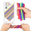 Sensory Toys for Kids,Fidget Stretchy Strings for Stress, Anxiety, Sensory Toys Special Needs for Autistic ADHD Autism Children Toddlers Boys Girls,Halloween Christmas Party Favor (12 pcs Thin)