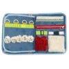Sensory Training Blanket, 19.7 x 11.8 in / 50 x 30 cm Fidget Blanket for Adults with Dementia, Alzheimer's Activities, Fabric Sensory Board for Elderly, Helps Relieve Anxiety