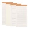 Sentence Strips for Teachers 4Pcs Portable Field Notes Small Notepads 50Sheet Pocket Notebooks Memo Book to Do List Organizer Planner Daily for Work Office