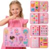 Seozio Mermaid Busy Board Books for Baby 6-12 Months