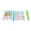 Serounder Kids Reading Pen Book, Interactive Electronic Learning Pen, Talking Book Set, Audio Sound for Early Learning, Educational Reading Toy for Boys Girls