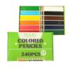 S & E TEACHER'S EDITION 240Pcs Colored Pencils, Coloring Pencils Set Drawing Pencils for Sketch, Woodcase Lead Arts, for Coloring Books