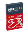 Seven Minapro 4.0 School Crayons, Box of 48, Contents: 6 Neon Colours, 12 Metallic Colours, 18 Pastel Colours, 12 Classic Colours