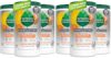 Seventh Generation Disinfecting Multi-Surface Wipes, Lemongrass Citrus, 70 Count, Pack of 6 (Packaging May Vary)