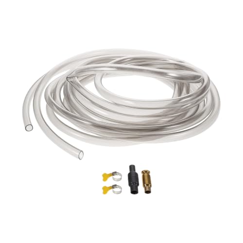SEWOART Aquarium Water Change Kit with Clamp and Flexible Pvc Siphon Hose, Efficient Water Transfer Tool for Freshwater and Saltwater Cleaning, Suitable for Substrate and Turtle Tank