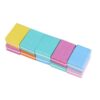 Sewroro 10pcs Sponge Nail Files Nail Buffer Block Eva Portable Comfortable Filing Tools for Home and Salon Manicure Use Random Color