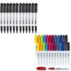 SFAIH Black + 12 Colors Dry Erase Markers Fine Tip Whiteboard Markers Standard Set For Office Teams, Teachers, Classrooms, Training Sessions | Low-Odor
